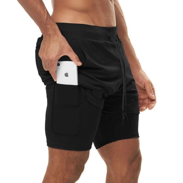 KUPETO Shorts Hombre Deportivos Secado Rápido, Shorts para Correr