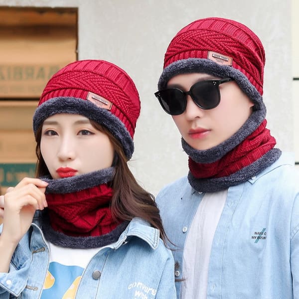 Chapeau 3-en-1, Cache-cou et Écharpe Fleece, le Must-Have pour vous Tenir  au Chaud Cet Hiver !