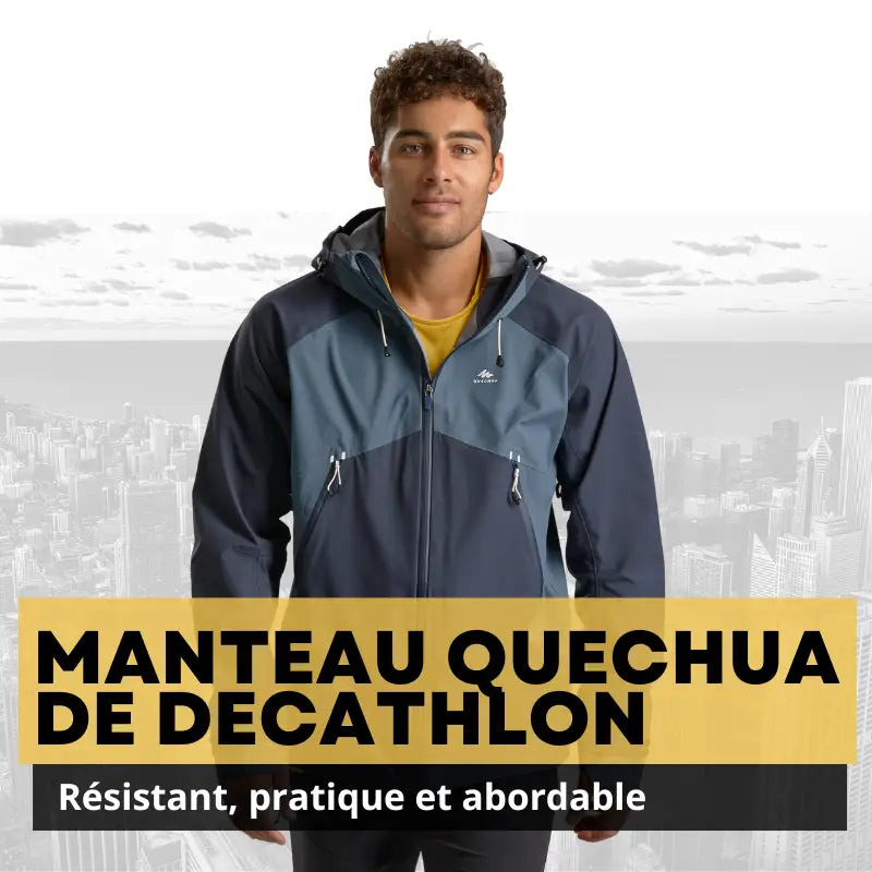 The Decathlon Quechua coat: resistant, practical and affordable