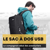 Le sac à dos USB: le compagnon idéal pour les aventuriers connectés