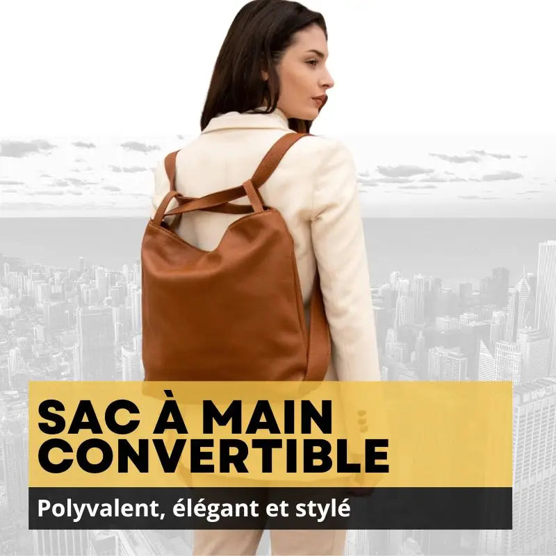 The handbag convertible into a backpack: versatility at the service of your style