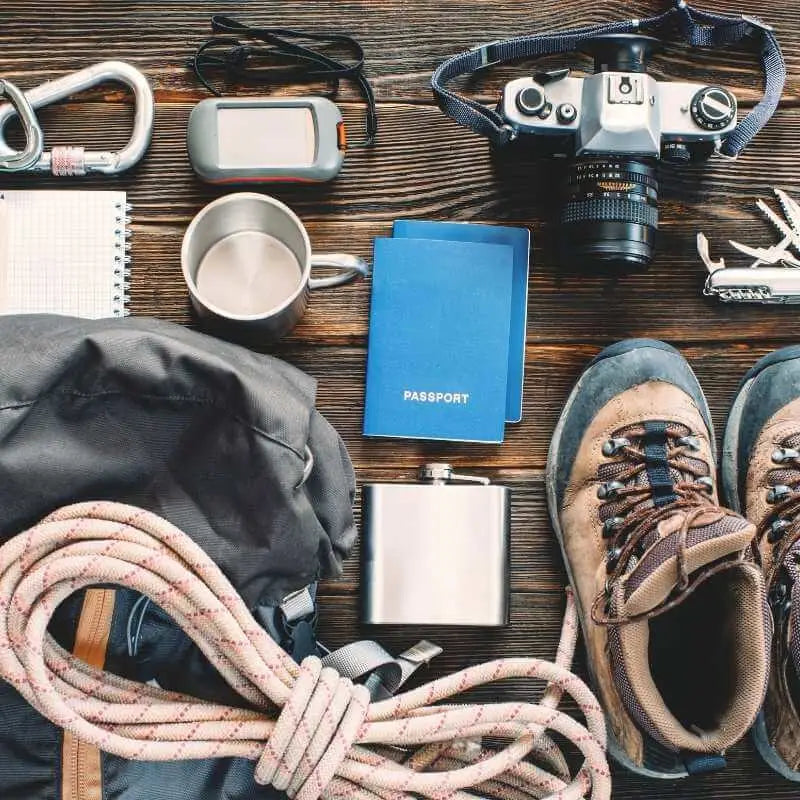 Complete packing list for a long-distance hike