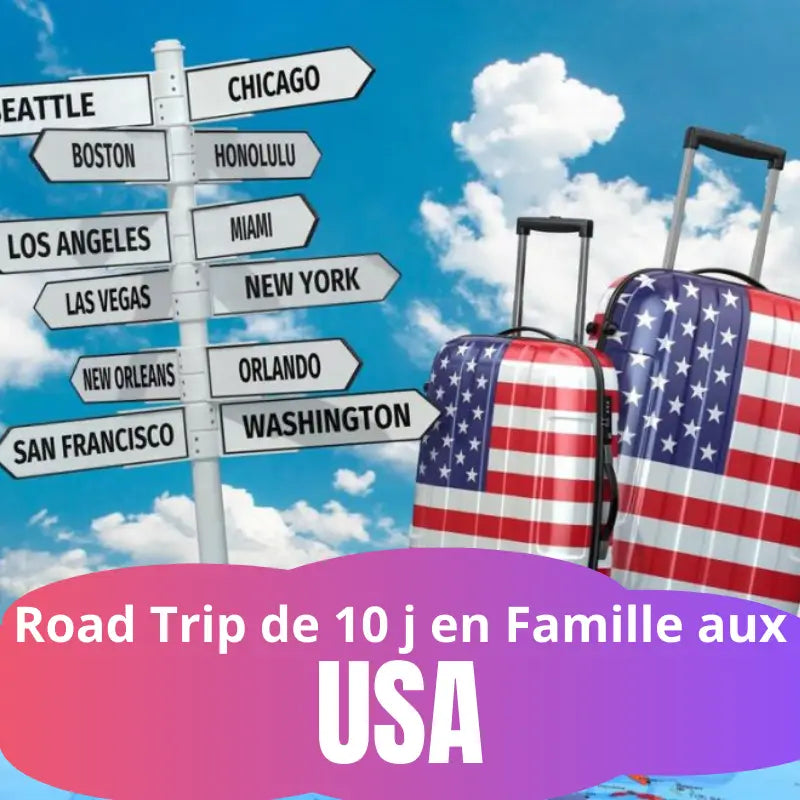 Unusual family road trip in the USA: 10 days to discover mythical cities