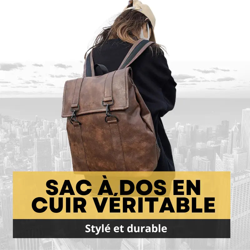 Style and durability: True leather backpacks for women