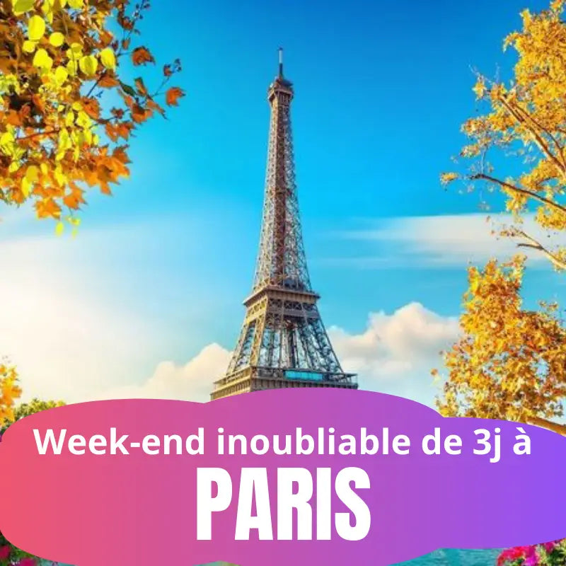 Week-end de 3 jours à Paris : Découverte insolite et inoubliable en amoureux ou entre amis