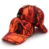 Outdoor Hunting Cap Men Camouflage Orange - 1