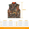 Versatile Orange/camo Hunting Vest Men Sleeveless Jacket