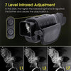 Monocular Night Vision Device 1080p Hd Infrared Camera 5x