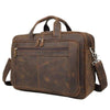 Briefcase Mallette en Cuir Premium Vintage - Quaterman - 1