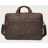 Briefcase Mallette en Cuir Premium Vintage - Quaterman - 5