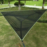 Hamac Géant Triangulaire en Nylon pour plusieurs Personnes -