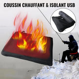 Hotseat - Coussin Gonflable Chauffant Multifonctions 30x40cm