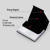 Porte-carte Aluminium Magnétique (10 Couleurs) - 