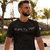 T-shirt Born To Trip Unisexe 100% Coton Bio - 2