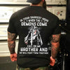 T-shirt Col Rond pour Homme avec Impression 3d Biker - 14