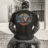T-shirt Col Rond pour Homme avec Impression 3d Biker - 8