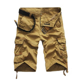 Shorts Cargos En Coton Pour Hommes Bermudas Confortables