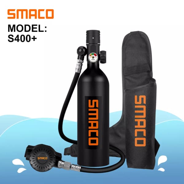 Smaco S400+ (1l) - Mini Bouteille de Plongée Sous-marine - 1